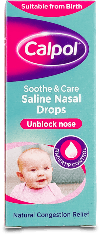 Buy Calpol Saline Nasal Drops 10ml Best Prices Online UK Meds