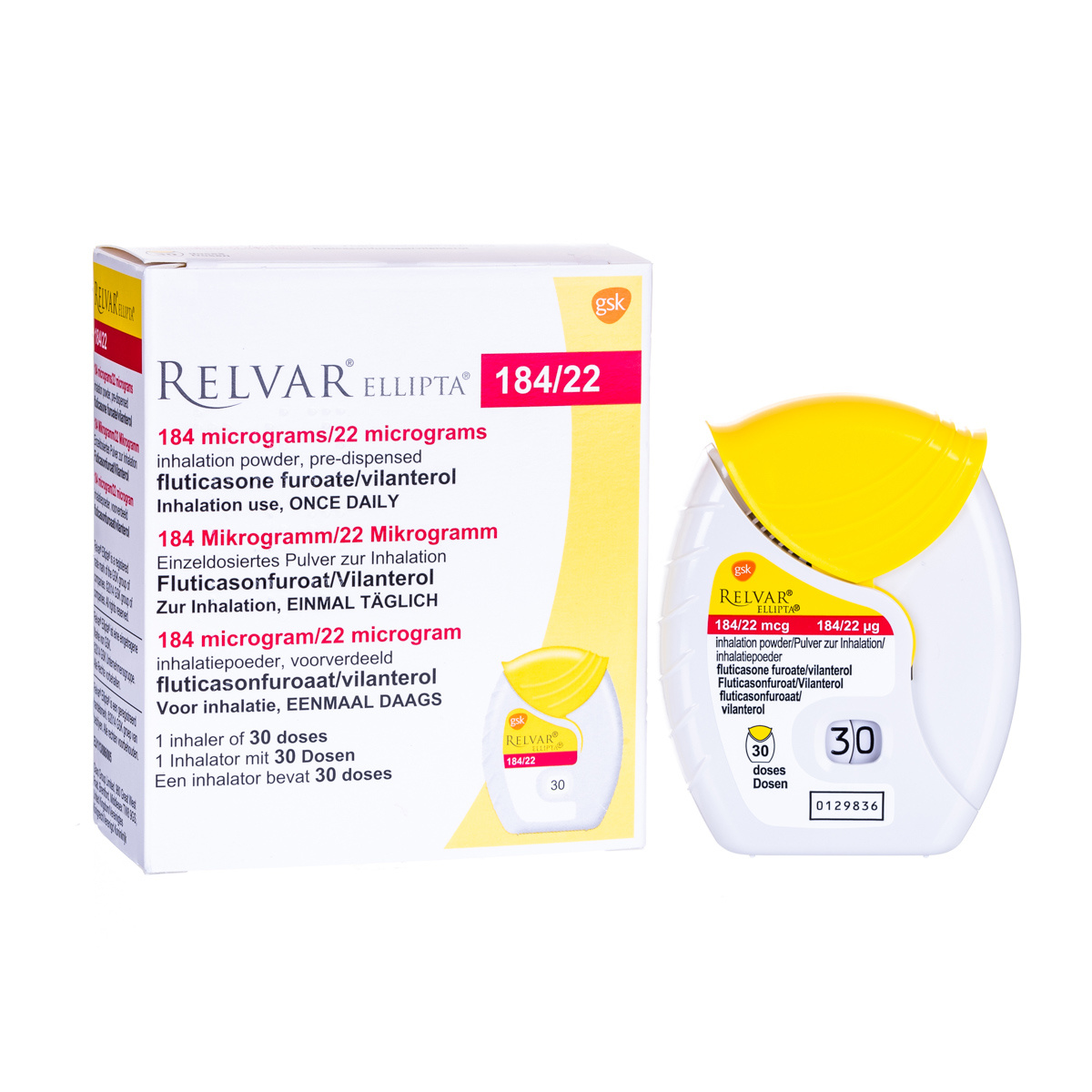 Buy Relvar Ellipta Asthma Inhaler UK Meds