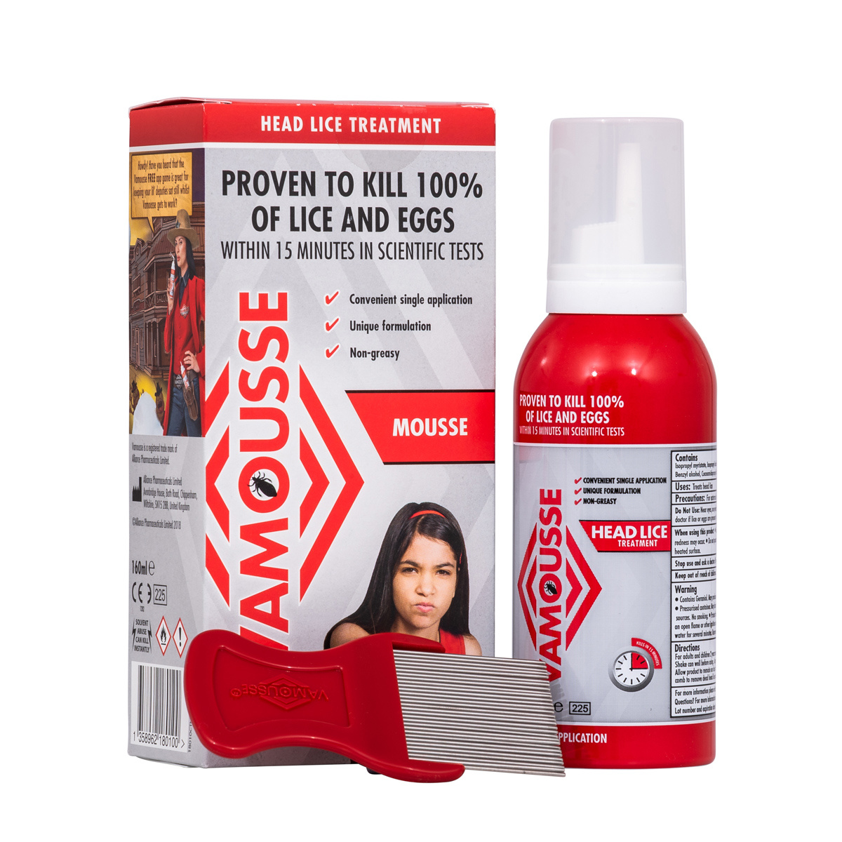 Buy Vamousse Head Lice Treatment Mousse Online Uk Meds
