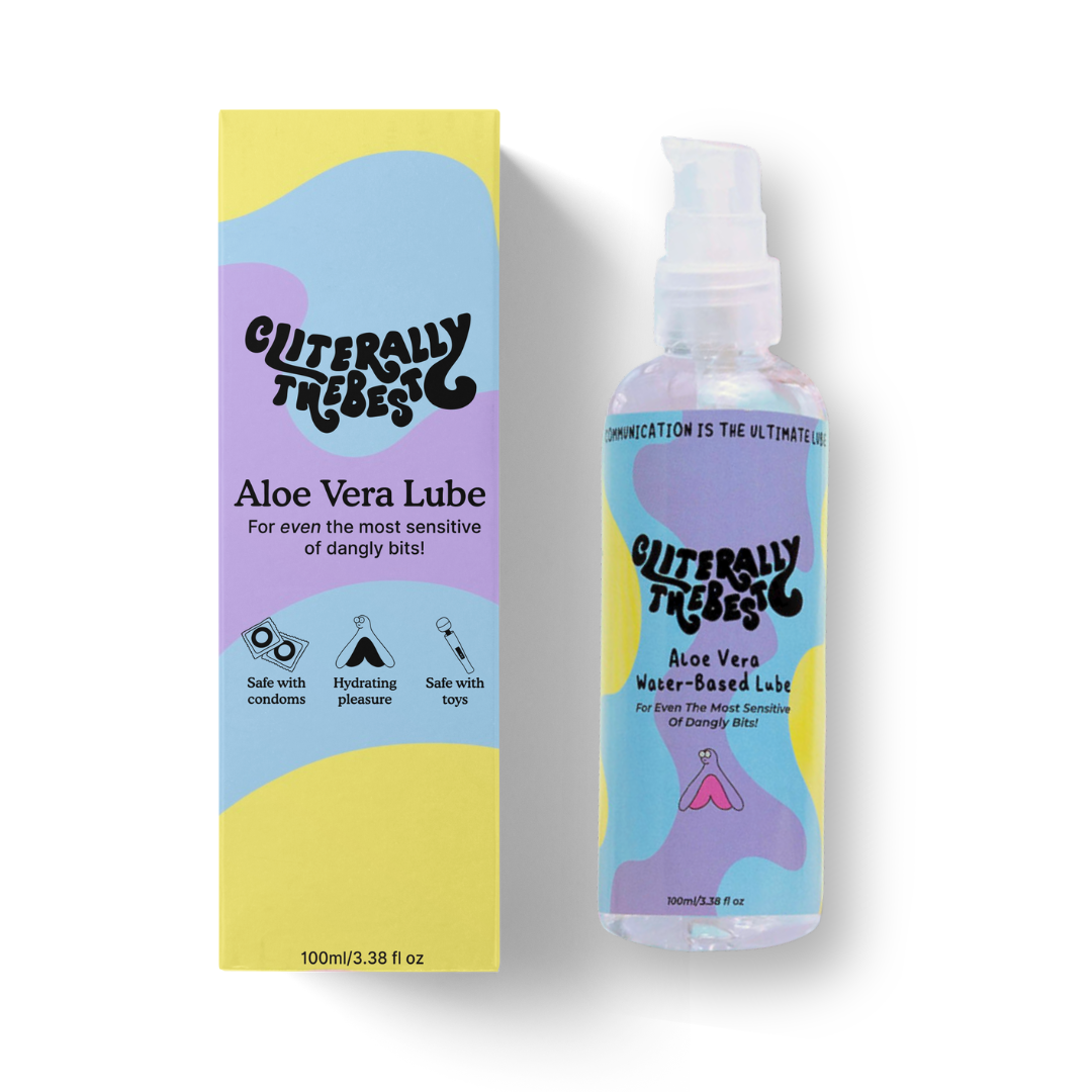 Cliterally The Best: Natural Aloe Vera Sex Lube